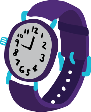 Illustration of a watch