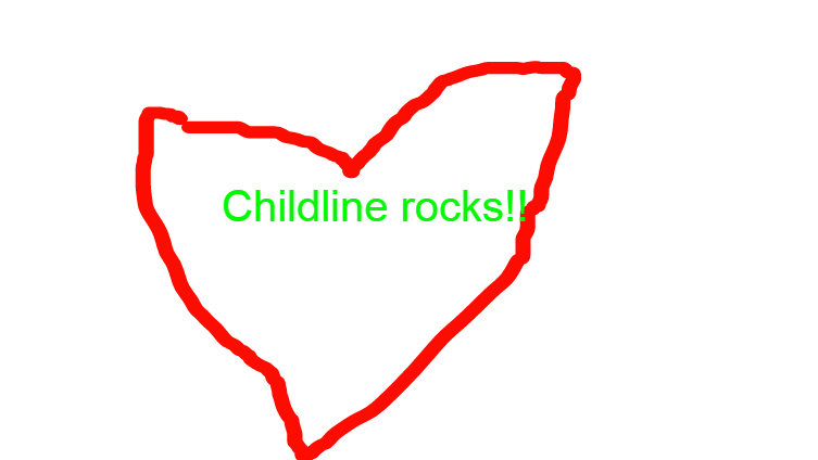 Yay childline rocks!!