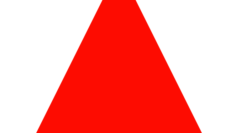 Red triangle 