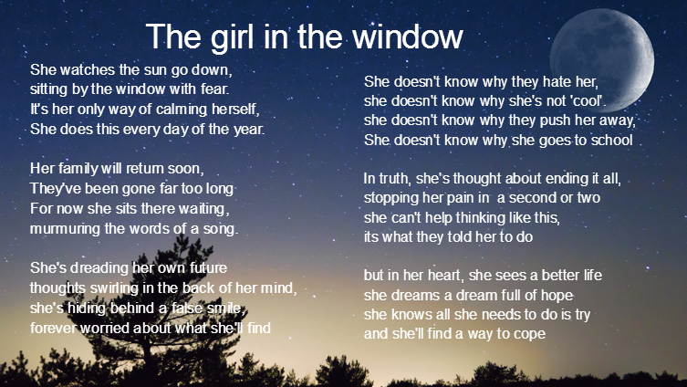The girl in the window