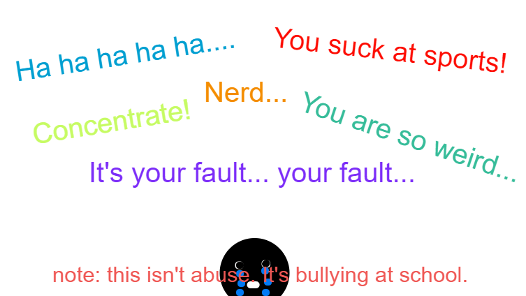 Bullying at school...