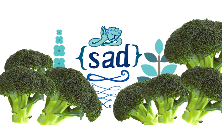 im sad but i have an army of broccoli to protect me