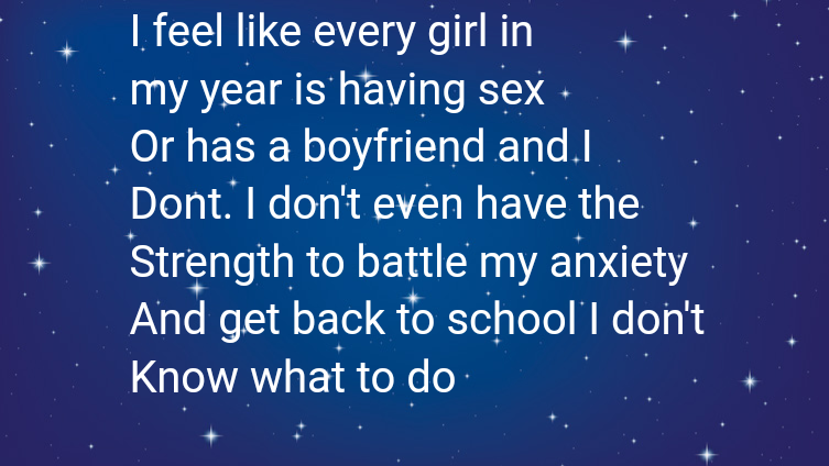Boys and sex