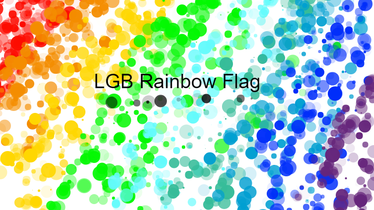 LGB Rainbow Flag