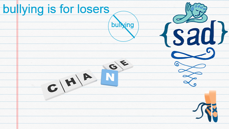 bullying is for losers 