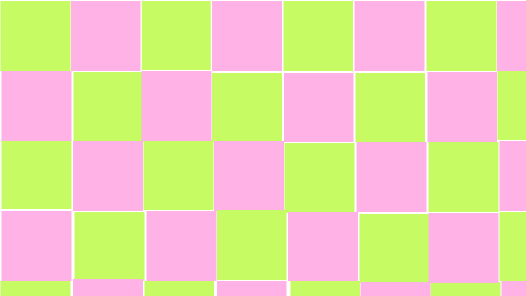 Square tessellation (green+ pink)