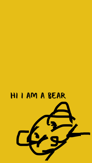 I am a bear