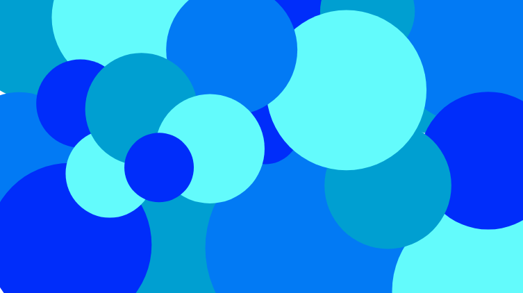 Blue circles
