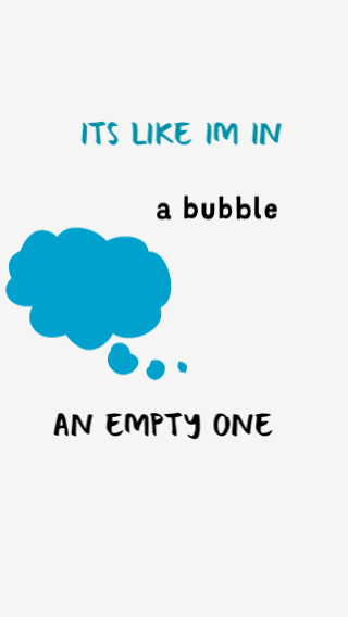 In my bubble