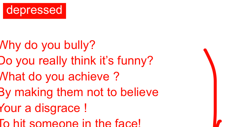 Bully poem