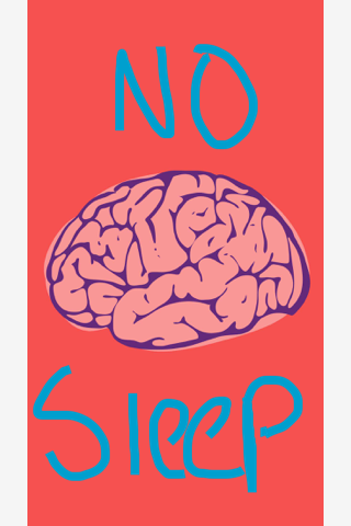 no sleep hurts the brain