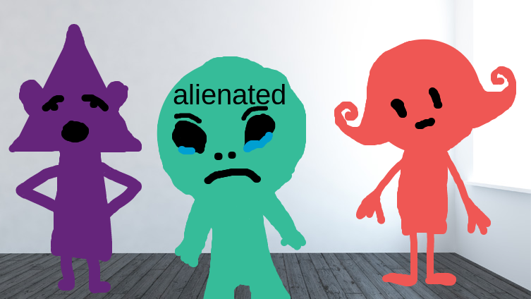alienated