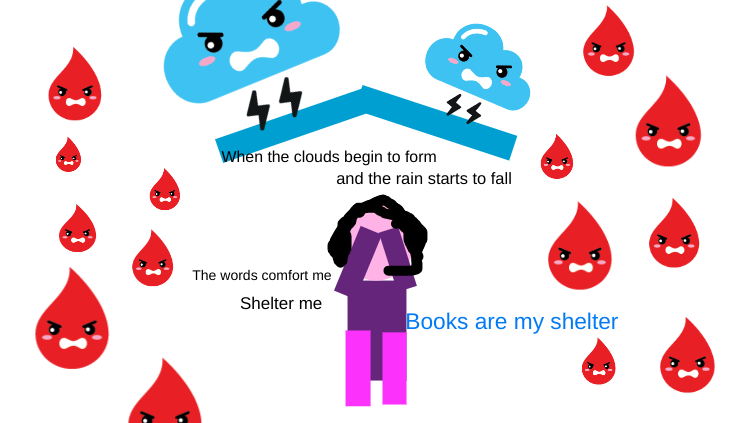 Books are my shelter