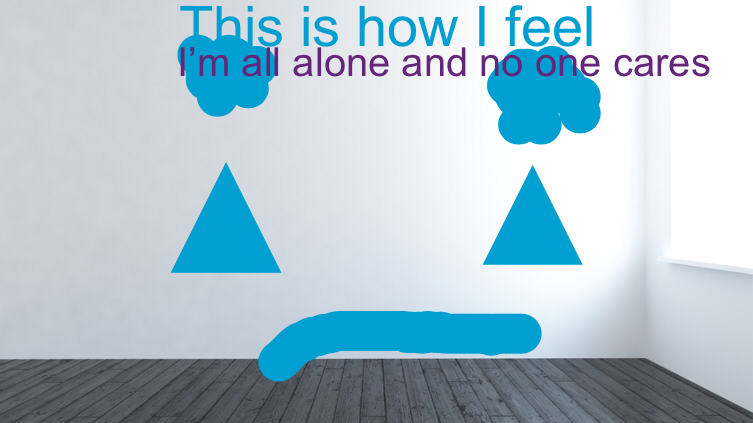 I’m all alone 