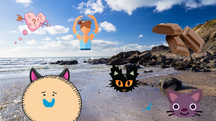beach fun (with you friends)