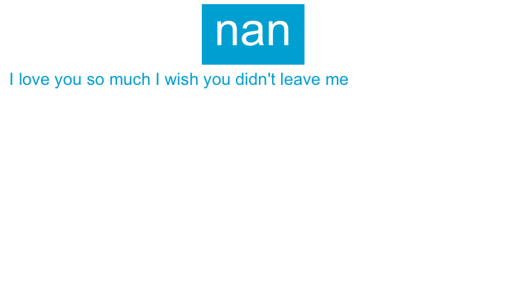 Nan Left me