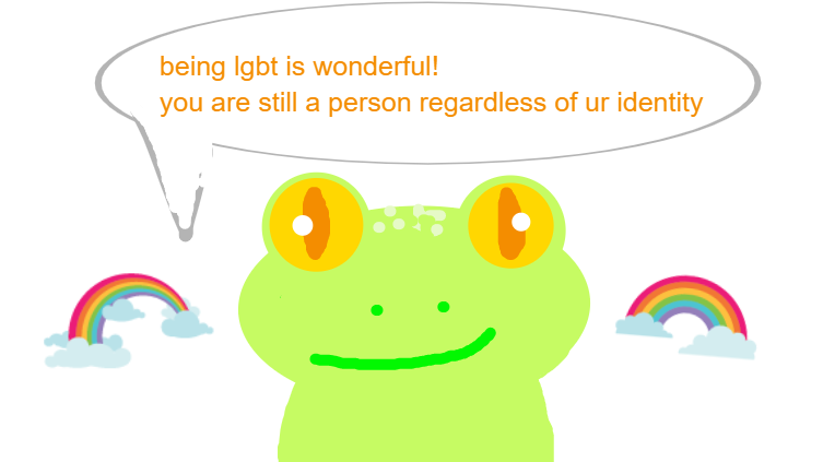 this frog loves u