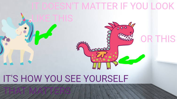 Your appearance doesn't matter