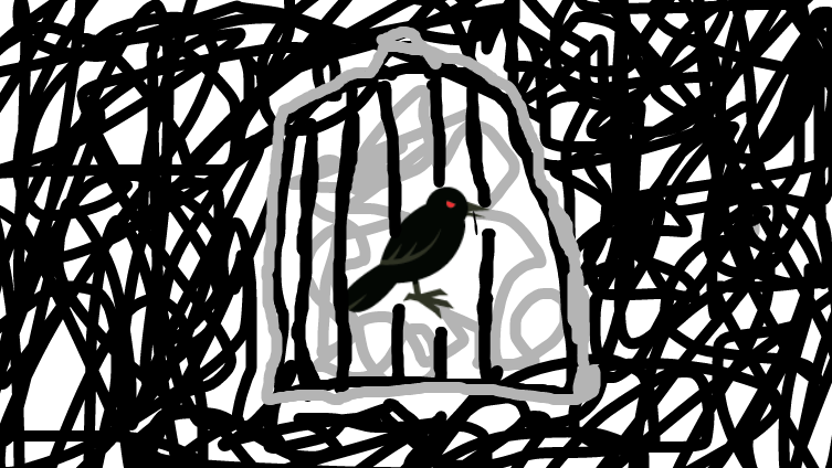 Caged bird