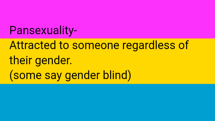 Pansexuallity (flag and definition)