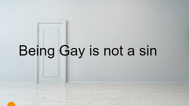 Being Gay is not a sin