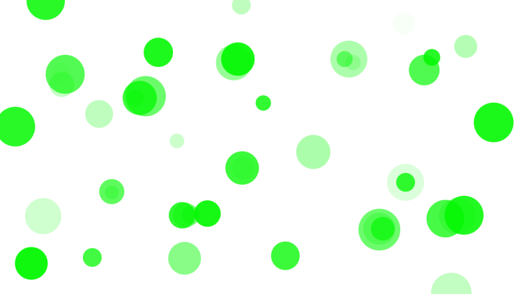 Green spots