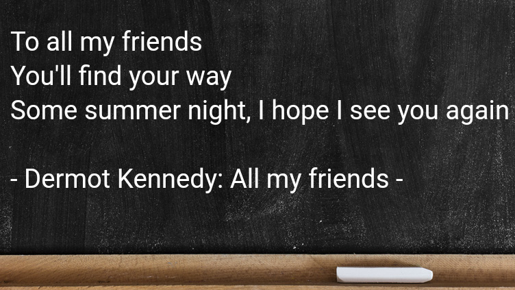 Dermot Kennedy - All my friends