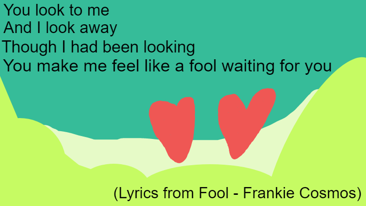 You make me feel like a fool