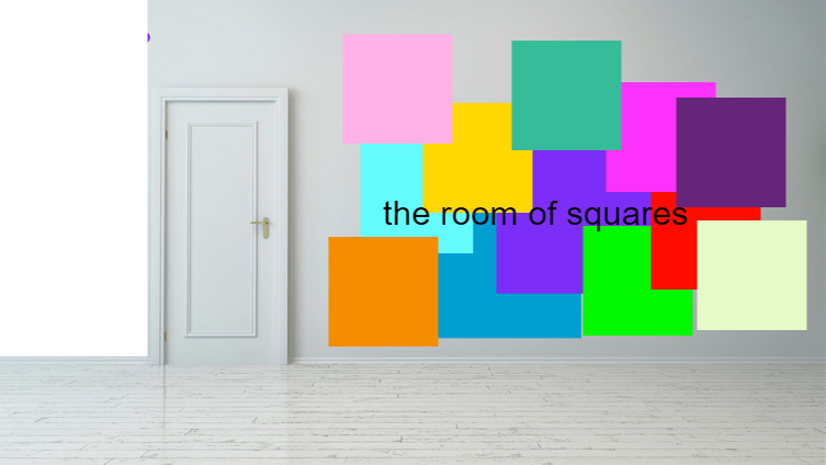 the room of squares