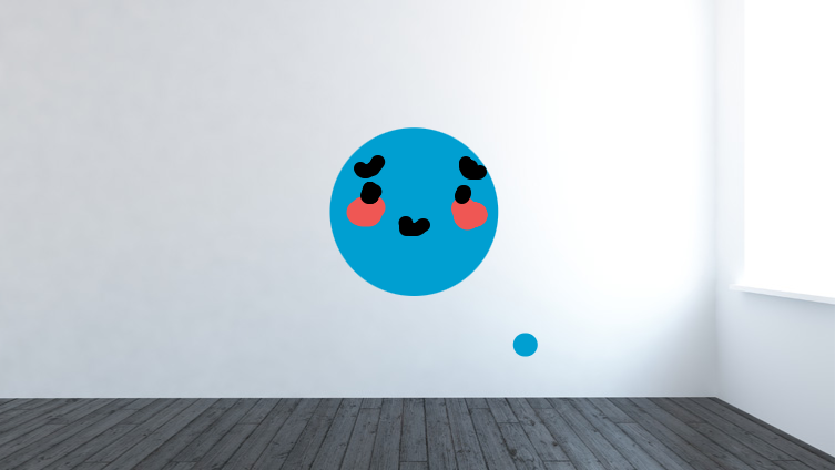 A worried emoji 