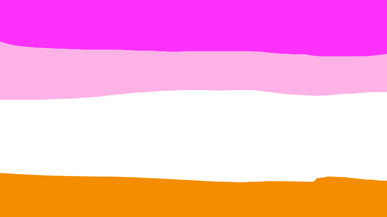 Lesbian flag (The colours aren't quite accurate)