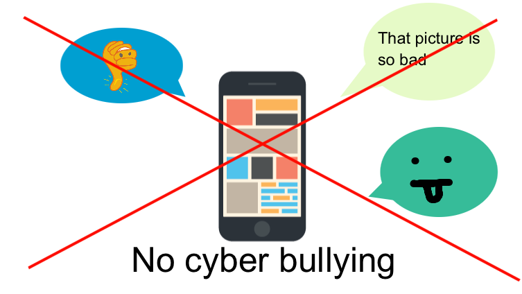 No cyber bullying