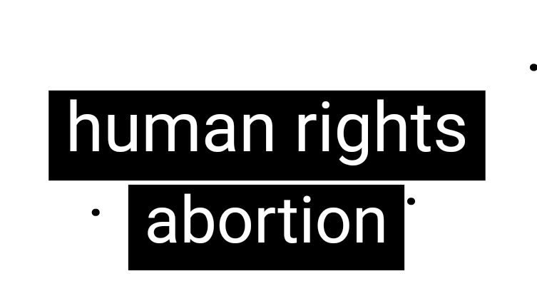 This is my opinion, abortion is a human right. 