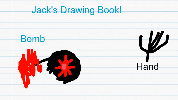 Jack's Drawing Book!