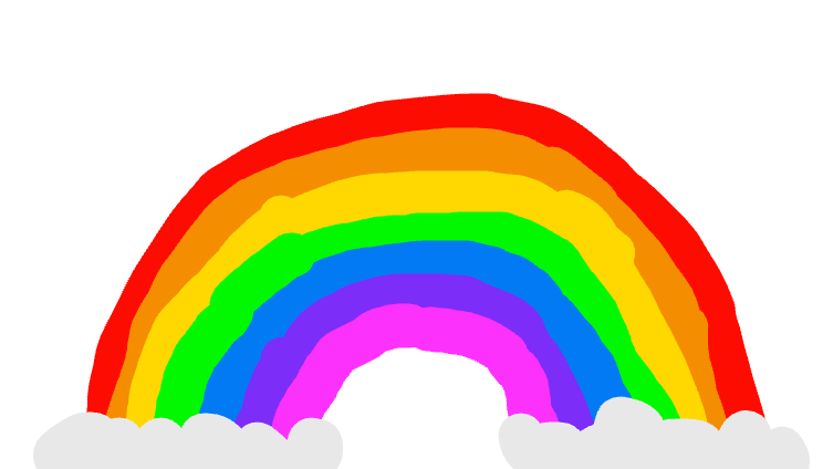 rainbow to make u feel better