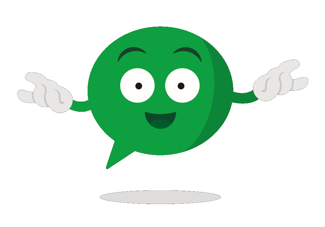 Buddy with arms out