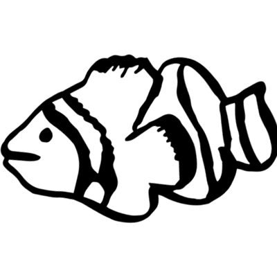 Illustration of a fish swimming