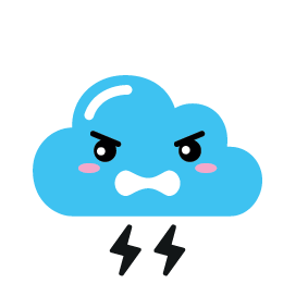 Angry cloud