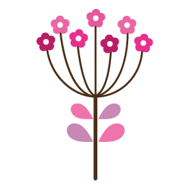 Pink flowers