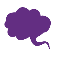 Purple bubbles