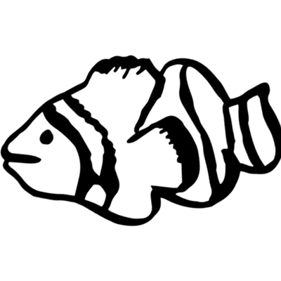 Illustration of a fish swimming Illustration of a fish swimming