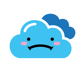 Sad cloud