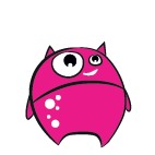 Pink monster