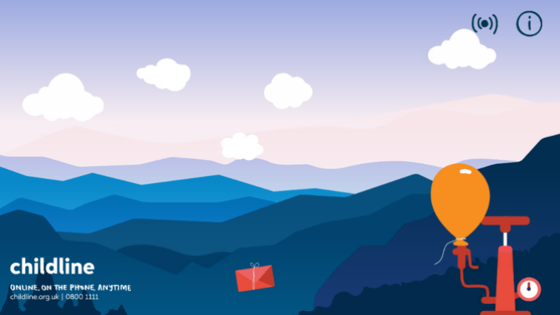 Balloon game animation
