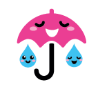 Pink umbrella
